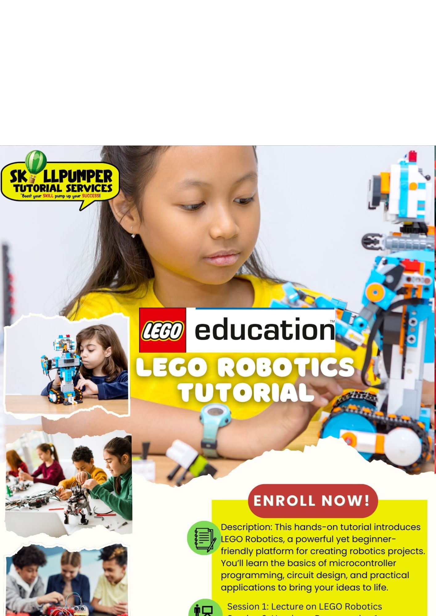 🧱 LEGO Robotics Class – Where Fun Meets Future Skills!